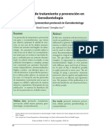 Protocolos de Tratamiento y Prevención en Gerodontología: Resumen