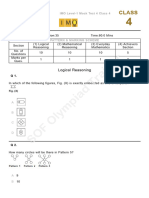 IMO Level1 Mock4 Class4