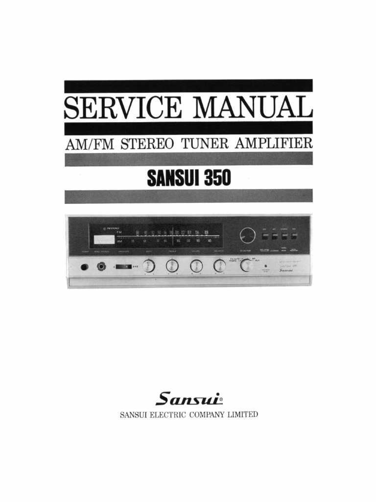 Sansui 350 PDF