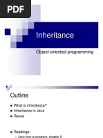 Inheritance: Object-Oriented Programming