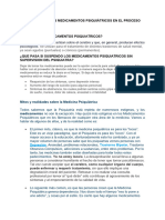 Importancia de Los Medicamentos Psiquiátricos en El Proceso