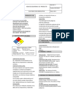 Hoja de Seguridad Max X 20w50.PDF - PDF Aceite Mineral