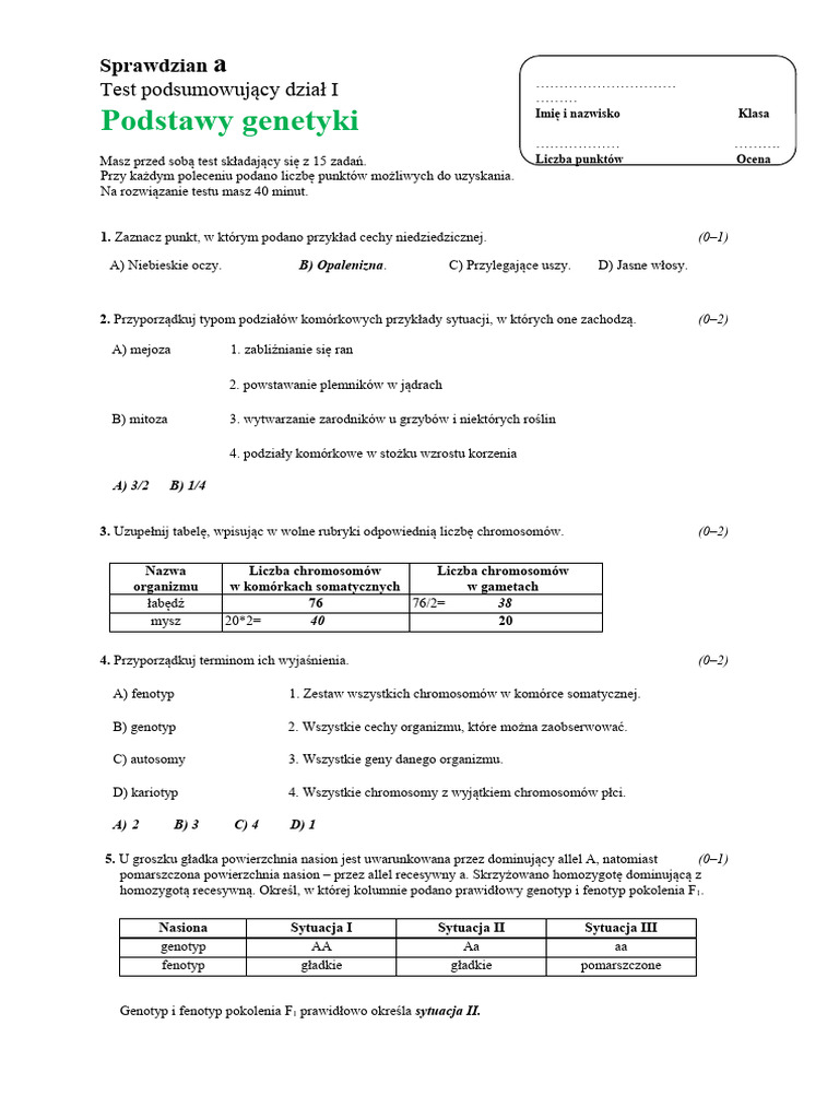 podstawy-genetyki-test-podsumowuj-cy-dzia-i-pdf