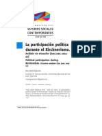 La Participacion Poltica Durante El Kirchnerismo. Figueroa.