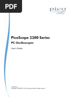 Pico Scope 2204 To 2208 Users Guide