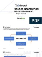 Pitch Deck HUMAN RESOURCE INFORMATION SYSTEM DEVELOPMENT