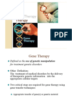 Unit 1 Gene Therapy - Introduction PDF