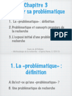 Chapitre 3 Elaborer Sa Problematique