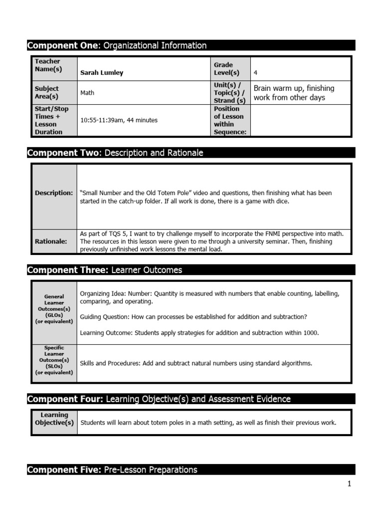 Math Wed Pdf Learning Attention