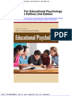 Test Bank For Educational Psychology 2nd Edition 2nd Edition