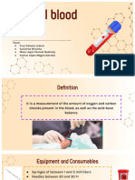 Arterial Blood Gases