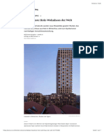 Das Höchste Holz-Wohnhaus Der Welt - NZZ