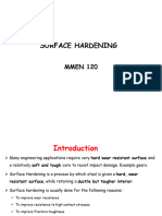 MMEN 120 - Surface Hardening