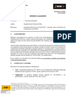 Opinion 116 2023 DTN Provias Desc JRD y Liquidacion de Contratos