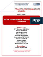 Rapport Mecanique Des Solides (Final)