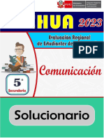 Solucionario Comunicacion 5°