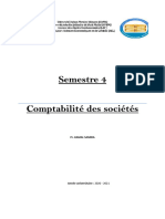 Cours Compta Des Sociétés PR KAMAL Samira