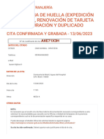 Proceso Automático para La Solicitud de Cita Previa