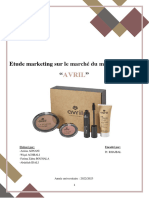 Etude de marché de maquillage bio - AVRIL (1)