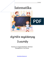 Digitális Segédanyagok Gyűjteménye 3.osztályos Matematika Tananyaghoz