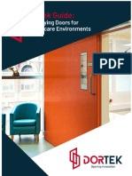 Dorteks Guide To Specifying Doors For Healthcare Environments