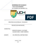 Mouniversidad de Huanuco: Programa Academico de Ingenieria Civil