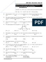 JEE Main Quiz-29 (Student Copy)