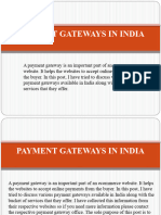 Payment Gateways in India