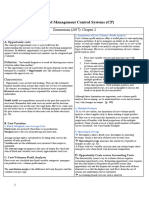 Notes Exam MGMT Control Finance