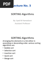 Bubble Sort and Selection Sort Updated