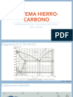 Presentación de Apoyo - Sistema Hierro-Carbono