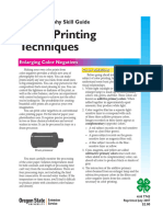 Color Printing Techniques: 4-H Photography Skill Guide