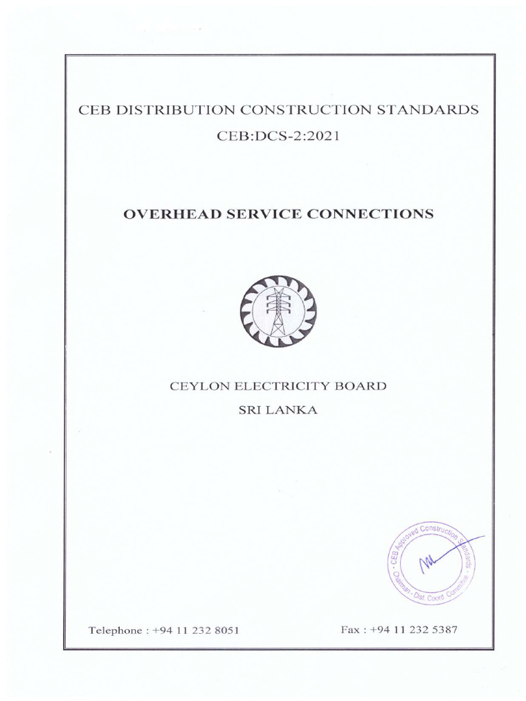 Overhead Service Connections Compressed | PDF