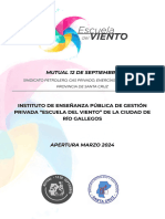 Proyecto Educativo Familias