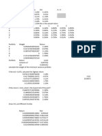 Optimal Portfolio Data