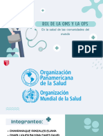 Rol de La Oms y Ops - g2