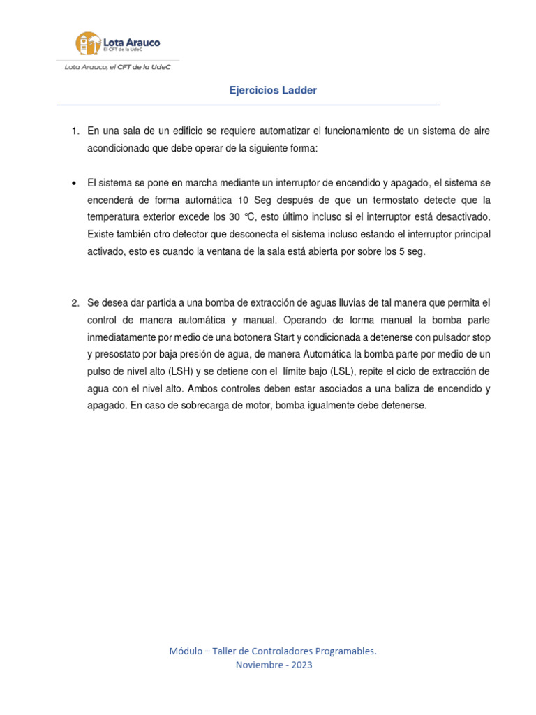 U3-Ej Ladder | PDF