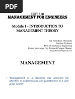 Mfe - Module 1