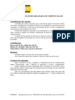 Manual de Instruções Bomba GSA-90