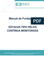 Manual Fundação Hélice Contínua Engeo