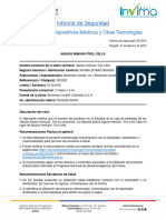 Informe de Seguridad - 05-2023 - Aquios Immuno-Trol Cells