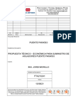 FTA210241 Suministro Aisladores Puente Paraíso