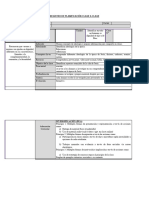 Registro de Planificación Clase A Clase