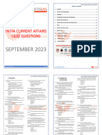 INSTA September 2023 Current Affairs Quiz Questions 1