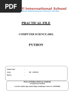 Practical File: Computer Science