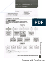 Ponenets of Comp Sys