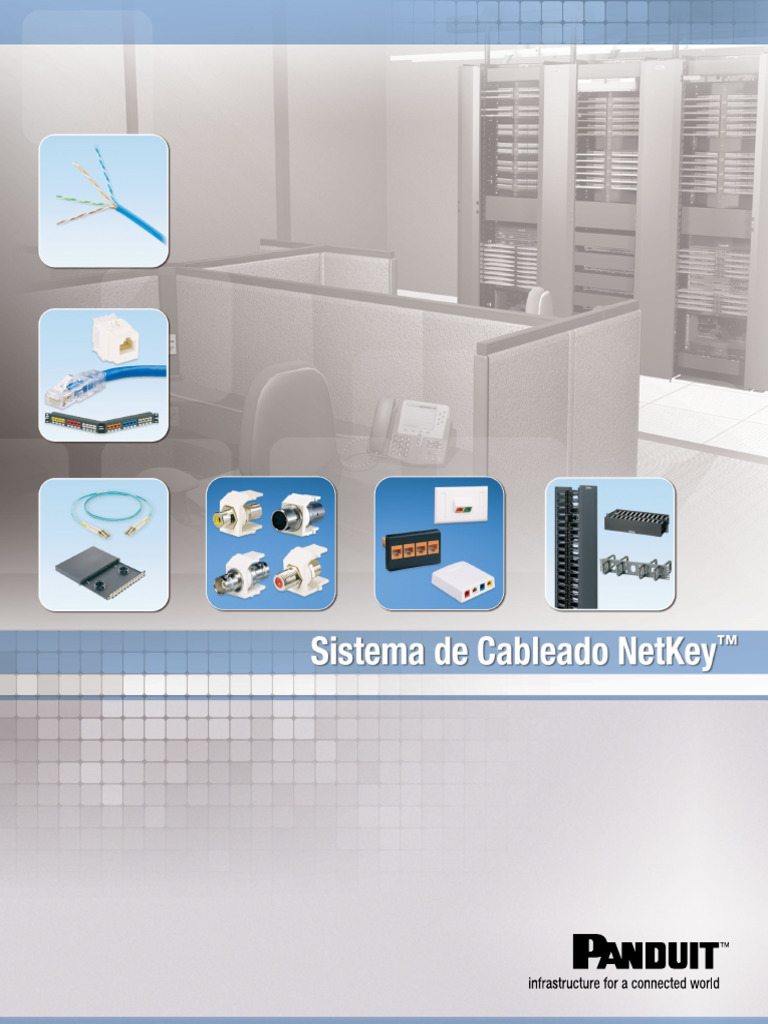 Sistema de Cableado NetKey | PDF | Fibra óptica | Ingenieria Eléctrica