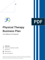 Physical Therapy Business Plan