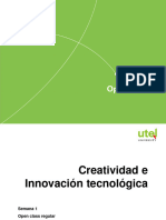 Creatividad e Innovación - Open Class - Semana 1 - 24102023