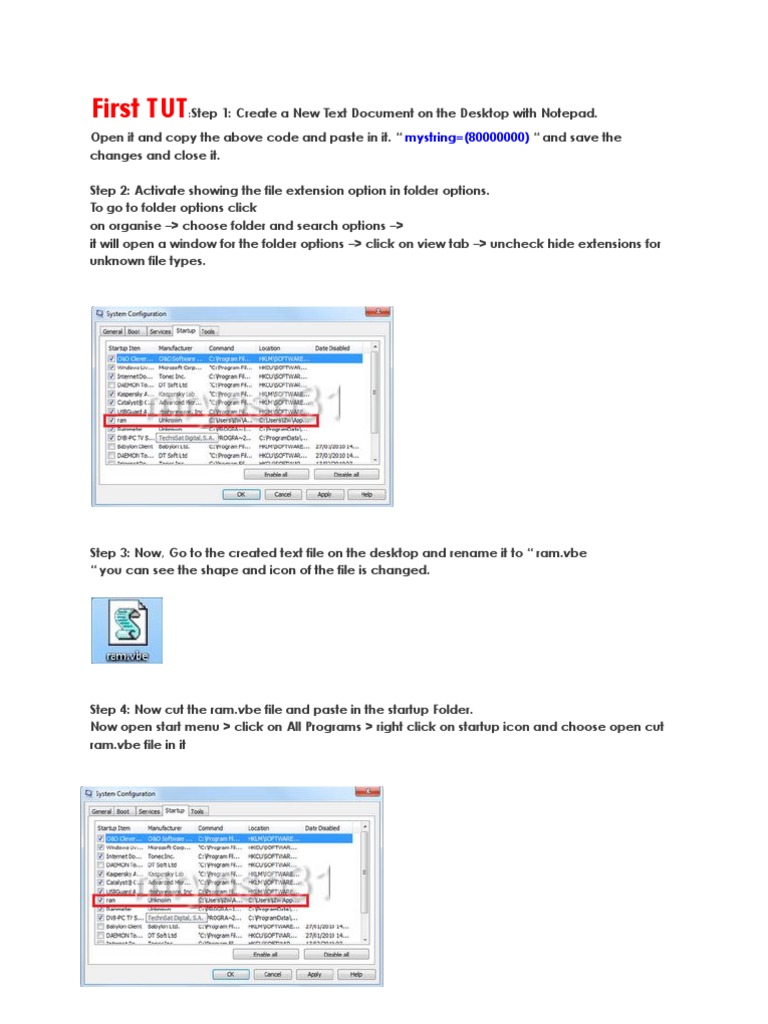 Optimize Windows Startup Performance | PDF